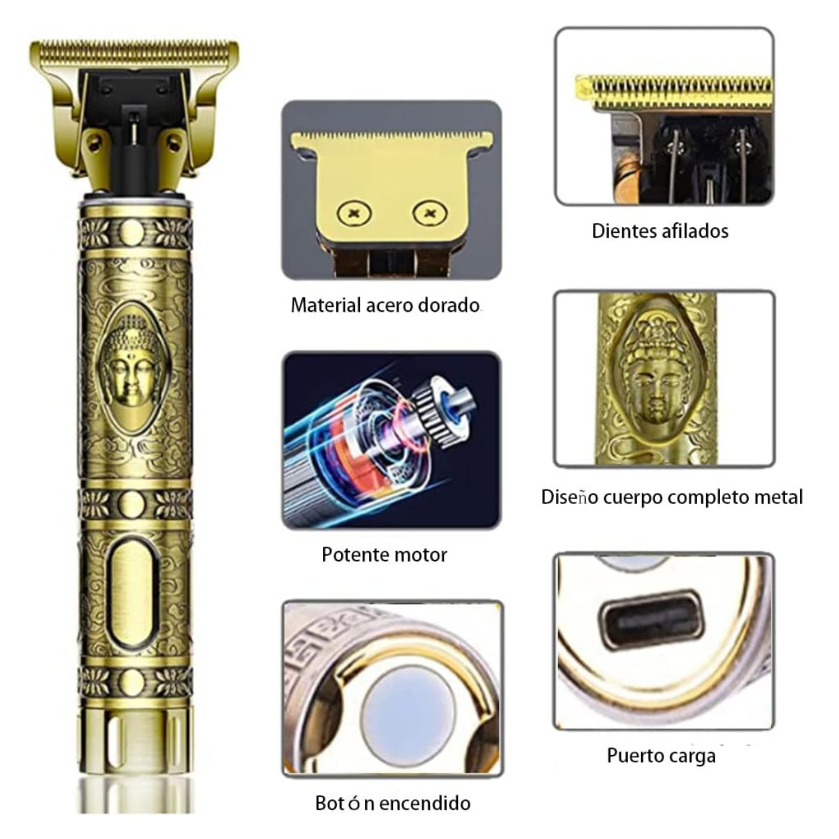 Patillera Maquina Buda T99 Recargable