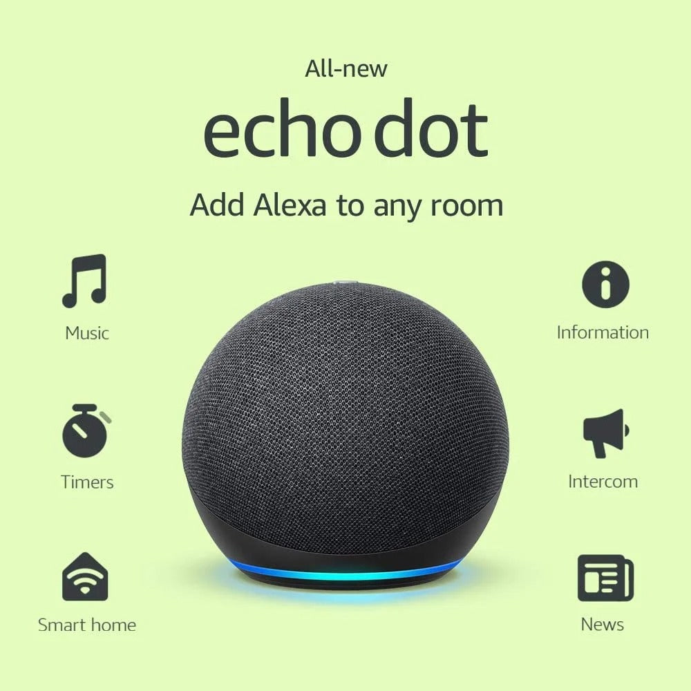 Amazon Echo Dot 5°G -  Asistente Virtual Alexa