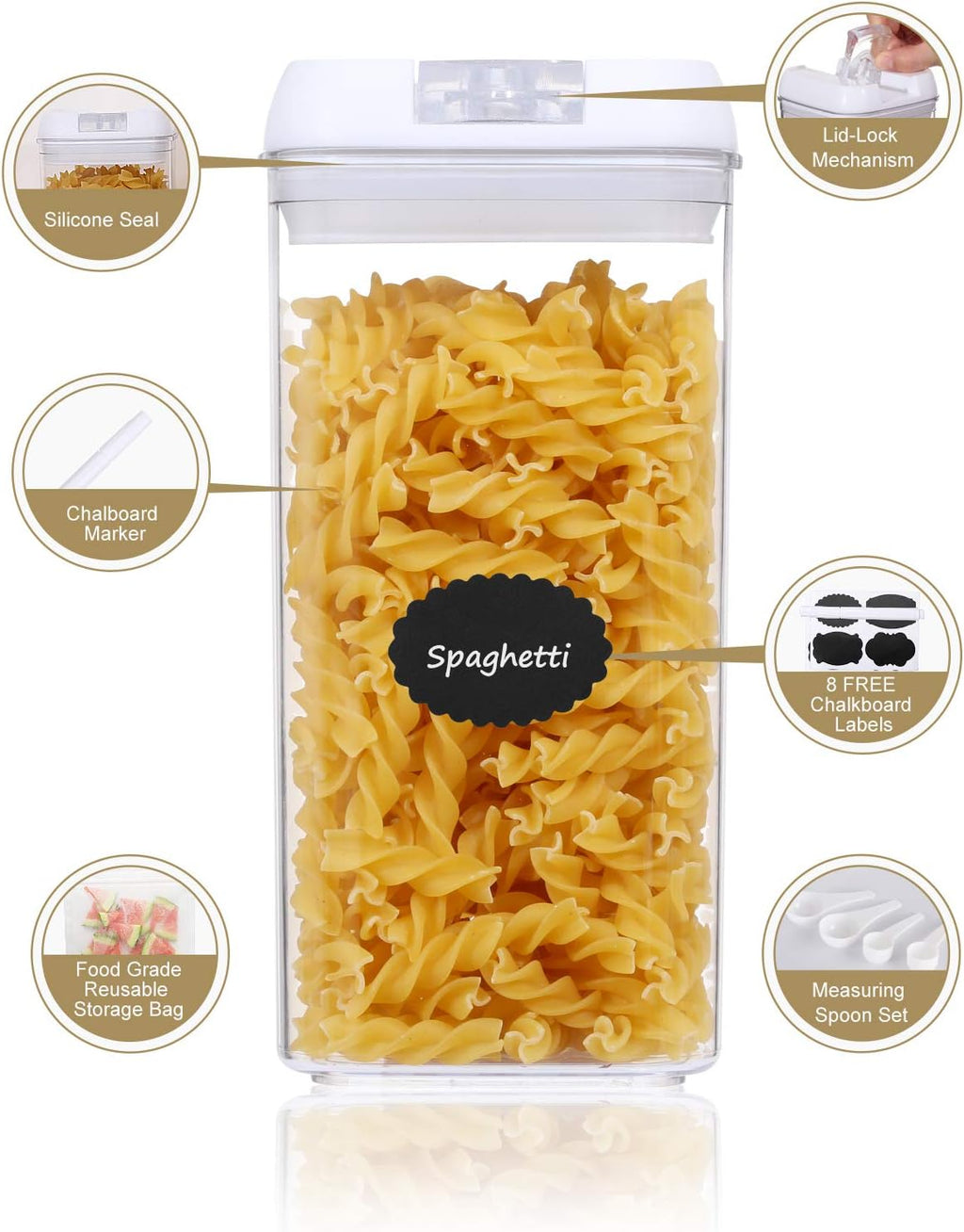 Contenedores Hermeticos Sellables X7