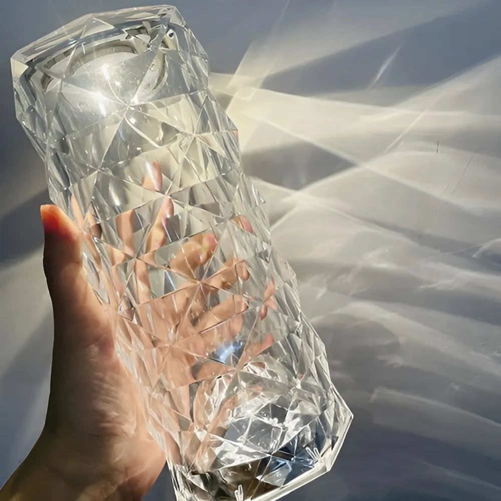 Lampara RGB tactil Efecto Rosa