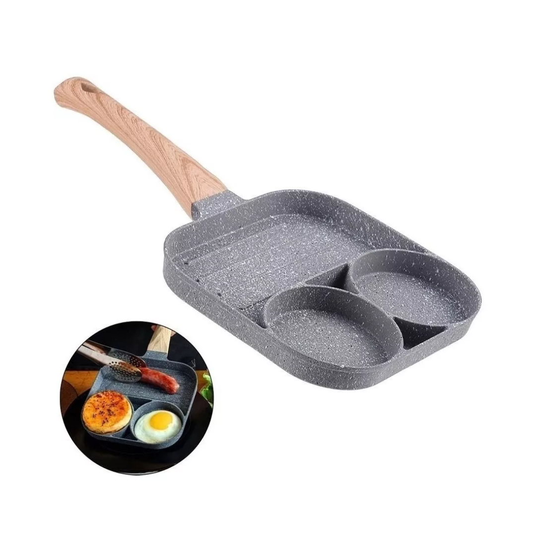 Sarten 3 Compartimientos Divisiones